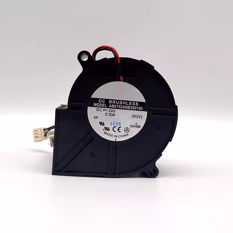 for 24V 0.20A AB07524MB300100 7530 7CM Turboblower Fan