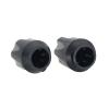 QIXIAMO Two Way Radio Volumes Control knob and Channel Knob Button Caps Replacements for for 888S view 4