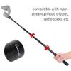 LOCADENCE Gimbal Extension Rod, Selfie Stick Extension Rod Made of Aluminum Alloy with 1/4 Inch Screw, Gimbal Stabilizer Camera Rod for Tripod Phone Clip, Gimbal view 4