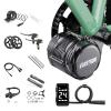 Varstrom 48V750W TS-DZ8 Mid Drive Kit,Upgraded 1056W Peak Power Torque Sensor Mid Drive Ebike Conversion Kit, Electric Bike Kit with DZ40 Display for 68-73MM Bottom Bracket view 1