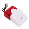 Qu Sound Light Alarm with Motion Sensor High Decibel Perimeter Driveway Security Warning Device (24V) view 1