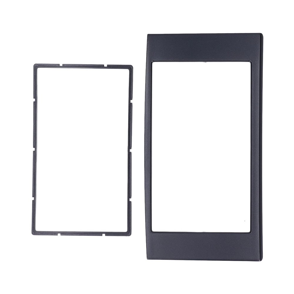 Double DIN Car R Stereo Fascia Installation Kit for X 2004-2009 Black D Mount T Panel DVD CD Player Bezel Replacement Stereo Panel Upgrade Kit