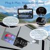 VEKOOTO VK7 2 Magnetic Solar Wireless Backup Camera with 7'' IPS Touchscreen, 15,000mAh Rechargeable, No Wiring, HD1080P Night Vision Wireless Backup Camera for Trucks, RV, Trailer, Camper view 2
