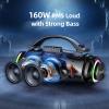 ZEALOT Portable Bluetooth Speaker, 160W RMS Speaker Bluetooth Wireless, Parlante/Bosinas Bluetooth, IPX6 Waterproof, Stereo/ 36000mah/ EQ/USB/TF/AUX, Great Bass or Home, Outdoor, Party view 2