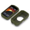 Flexible Silicone Case for Garmin Edge 1050 Screen Protector Full Coverage for TPU Clear Film(Green) view 2