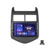 JDMOICEA Double Din Car Stereo Bluetooth MP5 Player with Carplay/Auto, 9 Inch Touchscreen Radio Receiver with AHD Backup Camera, Compatible with Chevrolet Aveo 2011~2015 Support 4G/SWC/DSP,K400S view 1