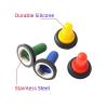 QZLIBEFUD 12mm Toggle Switch Boot Green red Yellow Blue Water Proof Cover(Red) view 2