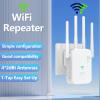 WiFi Extender Signal Booster, Long Range Wireless Internet Repeater for Home Cover up to 10,000 Sq.ft, WiFi Router Extender with Ethernet Port, Easy Set up Signal Amplifier view 3