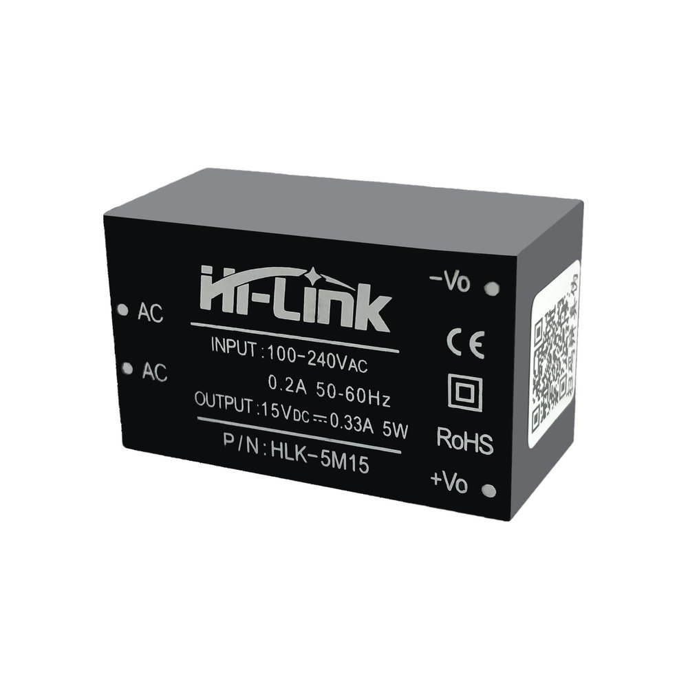 10pcs/lot HLK-5M15 Intelligent Module 5W 5V 330mA AC DC Converter Isolated Power Supply