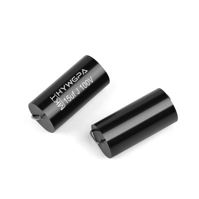 PGMTDEFXJO 2Pcs MPT MKP 100V 250V Capacitor Axial Fever Crossover Coupling Frequency-Divided for Audio Capacitor Audiophile Speaker(100V 15UF MKT)