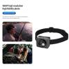 Head Mounted Camera Sports Recorder with 120 Wide Angled and Night for Motorcycling and Shots view 2