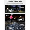Head Mounted Camera Sports Recorder with 120 Wide Angled and Night for Motorcycling and Shots view 3