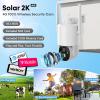 AMTIFO 4G LTE Cellular Security Camera - No Wi-Fi Needed, 360 PTZ, Night Vision, Unlimited Data Subscription, Solar-Powered, Wireless Outdoor Surveillance view 2