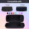 Lebakort Hard Case Compatible with JBL Charge 5 Charge 4 Waterproof Speaker (Lilac Case) view 3