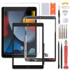 FKBAightccy Touch Screen Digitizer for iPad 9th Gen A2602 A2603 A2604 A2605 10.2 Tablet Screen Replacement Panel Front Glass Repair Kit Replacement Black with Installation Tool (No LCD Display) view 1