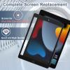 FKBAightccy Touch Screen Digitizer for iPad 9th Gen A2602 A2603 A2604 A2605 10.2 Tablet Screen Replacement Panel Front Glass Repair Kit Replacement Black with Installation Tool (No LCD Display) view 2