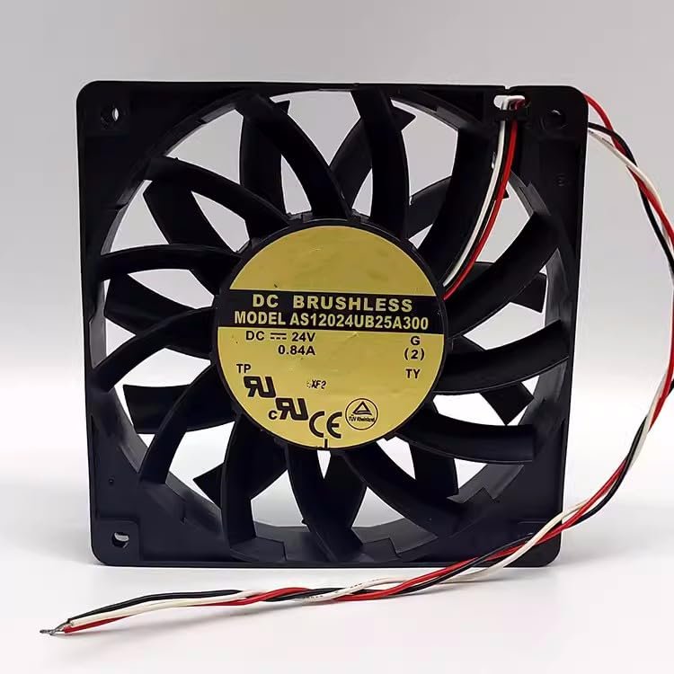for AS1202024 UB25A300 12cm Cooling Fan 24V high air Volume Fan