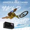 TIMNUT 4K60fps Action Camera Waterproof Camera with 64G SD Card 48MP HD WiFi Camera with EIS 40M UnderwaterCamera Wide Angle SportsCamera with 2 * 1350 mAh Batteries Helmet Mount Accessories Kits view 3