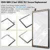 FKBAightccy Touch Screen for ONN 10.1" Gen 3 Surf 2022 Tablet 100071485 Screen Replacement for ONN 100071485 Digitizer Touchscreen Glass Panel with Tools (Black, Not LCD Display) view 3