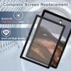 FKBAightccy Touch Screen for ONN 10.1" Gen 3 Surf 2022 Tablet 100071485 Screen Replacement for ONN 100071485 Digitizer Touchscreen Glass Panel with Tools (Black, Not LCD Display) view 4