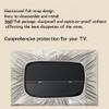 TV Cover TV Dust Covers 42-85Inch LCD/LED Tv Display Cover Indoor Art Decor TV Dust-proof Protectors Desktop/Hanging/Curved Universal Televisions Computer Monitor Screen Protectors-Beige-2||70-75 inch view 3