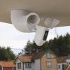 HOLACA Eave Mount for R-ing Floodlight Cam Wired Pro/Plus & Blink Wired Floodlight Camera, Wyze Cam floodlight V2, Roku Floodlight Camera Reolink Elite Floodlight Camera, Floodlight Cam Eave Bracket view 3