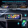 Portable Apple Carplay Screen for Car, Touch Screen with Wireless Android Auto, Car Audio Receivers with Voice Control, Mirror Link, Music Play, GPS Navigation, Built-in Customized Speakers (White) view 2