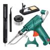 Multi-Function Soldering Iron Soldering Gun Set, Auto Send Tin Soldering Kit for Repairs Home DIY, 60w External Heating Soldering Gun (Green) view 1