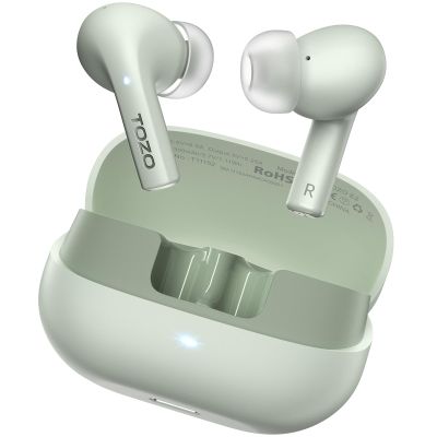 TOZO E2 Wireless Earbuds with 10mm Powerful Bass Drivers, AI Clear Calls