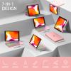 aMZCaSE Keyboard Case for iPad 9th/8th/7th Generation(10.2",2021),10 Color Backlight,360 Slim Cover Bundle with Pencil for Apple ipad(Pen Compatible with 2018-2024) view 4