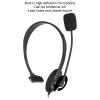 3.5mm Plug Corded Telephone Headset with Noise Reduction MicrophoneTelephone Headsetr Customer ServiceAdjustable Single Ear Headset FoOffice view 3