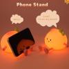 AVEKI Cute Peach Soft Silicone Kids Night Light with 3-Level Dimmable, Rechargeable Touch Control, 30 Minutes Timer, Warm Light view 4