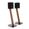 EXIMUS One Pair Fixed Height Universal Speaker Floor Stands - Cedar - 610 Series view 1