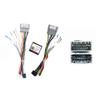 16Pin Car Radio Stereo Power Retrofit Harness Cable Wire Loom for Chrysler/Dodge/Jeep with Can Bus(XP) Both Connectors view 1