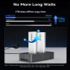 ORICO 40Gbps M.2 NVMe Hard Drive Docking Station with Offline Clone Dual-Bay NVMe Cloner with USB C Cable for Both (M Key, B+M Key) PCIE NGFF Dock, Compatible Size 22110 2280 2260 2242 2230-IT28N view 4