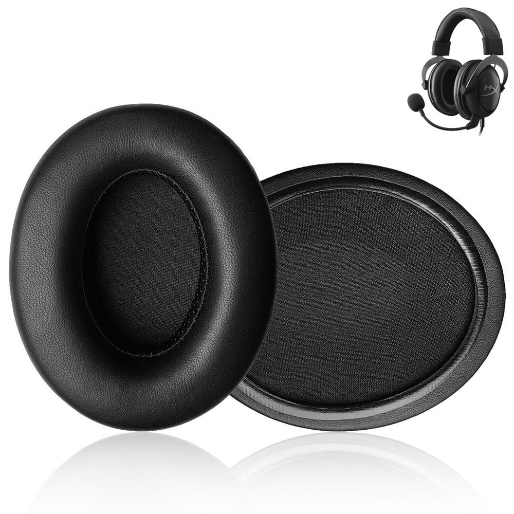 10585 Lambskin Replacement Earpads for HyperX Cloud 1/2/3/Pro/Mix/Core/Alpha/Alpha S/Flight/Flight S/Stinger/Stinger S/Stinger Core/CloudX/CloudX Chat/CloudX Flight/CloudX Stinger
