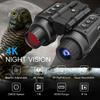 SKIOVEMI Night Vision Goggles, Military Tactical NV8300 Head Mounted 3D 36MP 4K Night Vision Binoculars, 8X Digital 7 Infrared Hunting Telescope for Outdoor Activities view 3