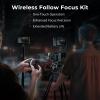 SmallRig Wireless Follow Focus Kit (Lite) with Handwheel Controller & Receiver Motor, A/B Stops & 15mm Rod Clamp, Compact Design, Widely Compatible with Cinema and Zoom Lenses with High Damping - 4296 view 2