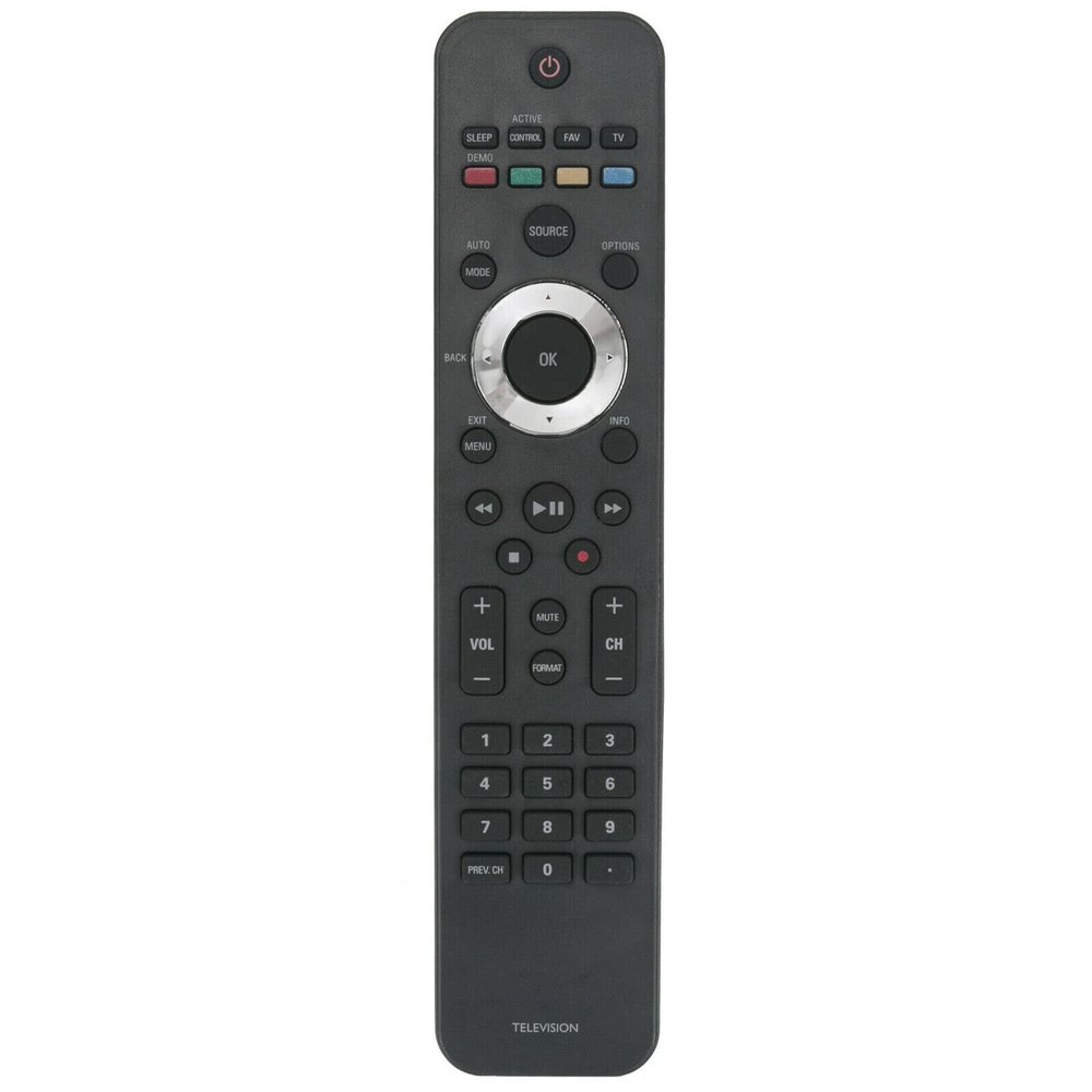 URMT42JHG003 Replacement Remote Control Fit for Philips TV 32PFL6704D 32PFL6704D/F7 32PFL7704D 42PFL6704D 42PFL6704D/F7 42PFL7704D 42PFL7704D/F7 47PFL6704D/F7 47PFL7704D 47PFL7704D/F7 52PFL6704D