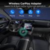 vnilrgle Wireless CarPlay Adapter 2024 Upgrade, Plug and Play, No Latency, Converts Factory Wired to Wireless, Compatible with iPhone 6+ and 2015+ Cars, Bluetooth 2.4GHz and Wi-Fi 2.4+5.8GHz view 3