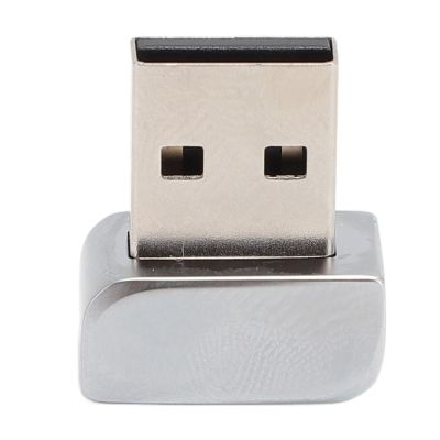 WOOXGEHM USB Fingerprint Reader, Supports Multiple Fingerprints Portable Fingerprint Scanner, 360 Degree Touch, 0.5s Speedy Matching, 13 X 7mm Large Area Scanner