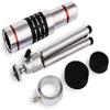 ZGYOZMNG Mobile Universal Magnifying Glass/Metal Universal Metal Tripod Phone with Phone 18 Times telephoto Telescope/HD Mobile Phone Lens Photography Picture Magnifying Glass Magn view 3