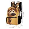 KLWQR Cartoon Dog Backpack for Women Men Lightweight Waterproof Backpack Set With Lunch Box Pencil Case Travel Laptop Backpack Casual Daypacks view 2