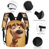 KLWQR Cartoon Dog Backpack for Women Men Lightweight Waterproof Backpack Set With Lunch Box Pencil Case Travel Laptop Backpack Casual Daypacks view 3