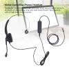 Noise Cancelling Microphone USB Telephone Headset with USB C to USB 3.5mm Connector for PC Laptop Tablet, Suitable for Call Center, Home Office view 3