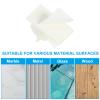 PATIKIL 13-16MM Adhesive Nylon Cable Clamps, 14 Pcs Cable Management Clips Wall Wire Holder Cord Organizer Adjustable for Wall Office Home Under Desk, White view 4