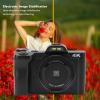 GOWENIC 4K Digital Camera, 48MP HD Camera with 3.0inch Screen, 16X Zoom, 270 Degree Rotation, Network Camera for Video Chatting, view 4