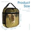 KLWQR Dog Running on The Grass Backpack for Women Men Lightweight Waterproof Backpack Set With Lunch Box Pencil Case Travel Laptop Backpack Casual Daypacks view 4
