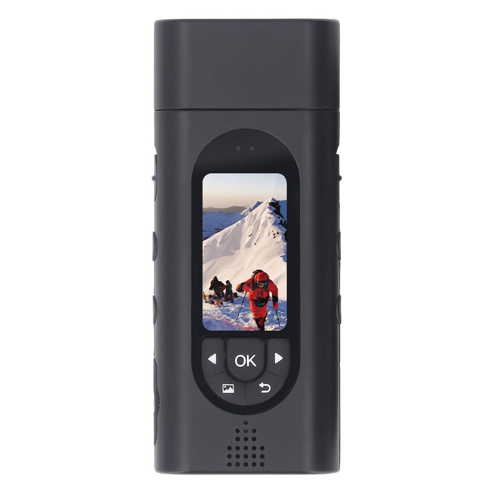 GOWENIC Body Wearable Camera with 1080P Video Recording 1.47 inch Screen 256G Support HD Night, 180 Degree Rotating Lens