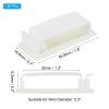 PATIKIL 6MM Self Adhesive Cable Clips, 50 Pcs Cable Management Clips Wall Wire Holder Cord Organizer for Wall Office Home Under Desk, White view 2